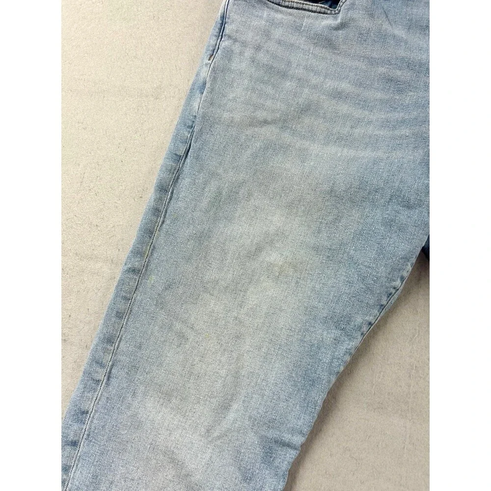 Madewell Jeans Mens 38x30 Blue Athletic Slim Coolmax Straight Leg Stretch Denim